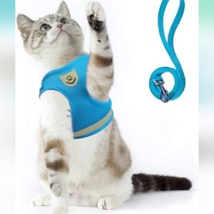NWOT Supet Cat Harness and Leash Set for Walking Cat and Small Dog Harness new